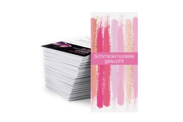 Flyer Schminkmodelle